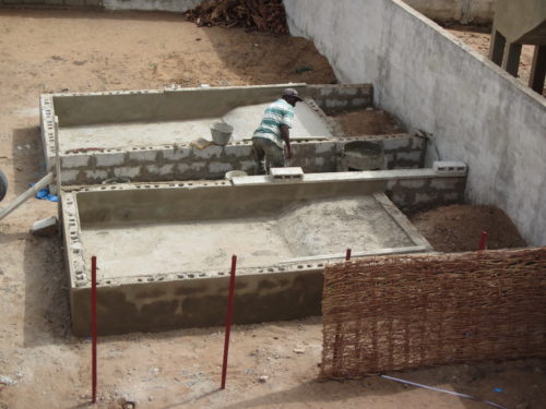 Habitats under construction at The Rhodin Center